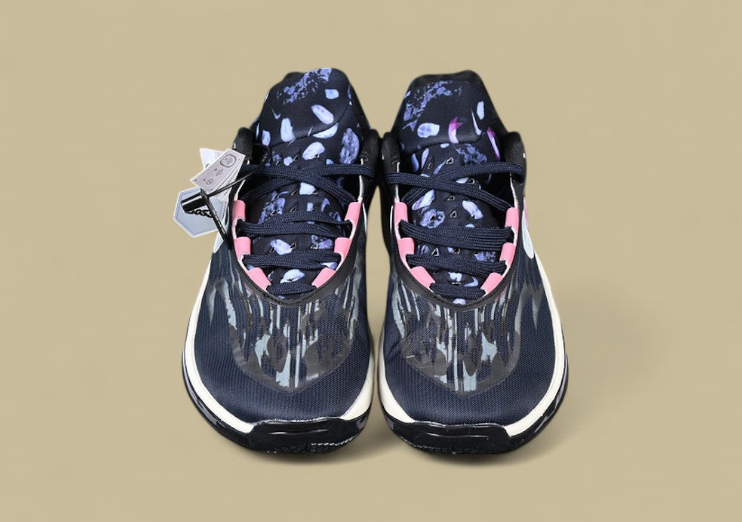 Nike Air Zoom G.T. Cut 2 EP White with Blue, Black, and Pink Highlights