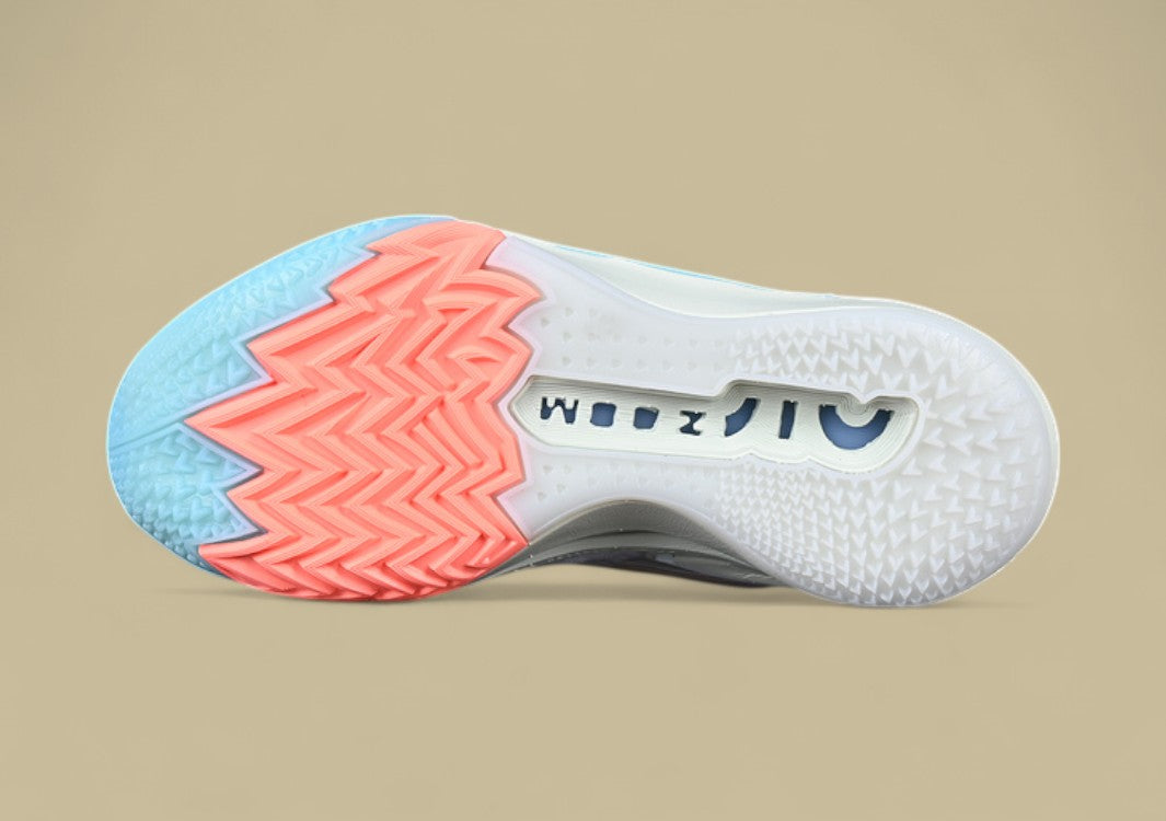 Nike Air Zoom G.T. Cut 2 EP White with Blue and Orange Accents