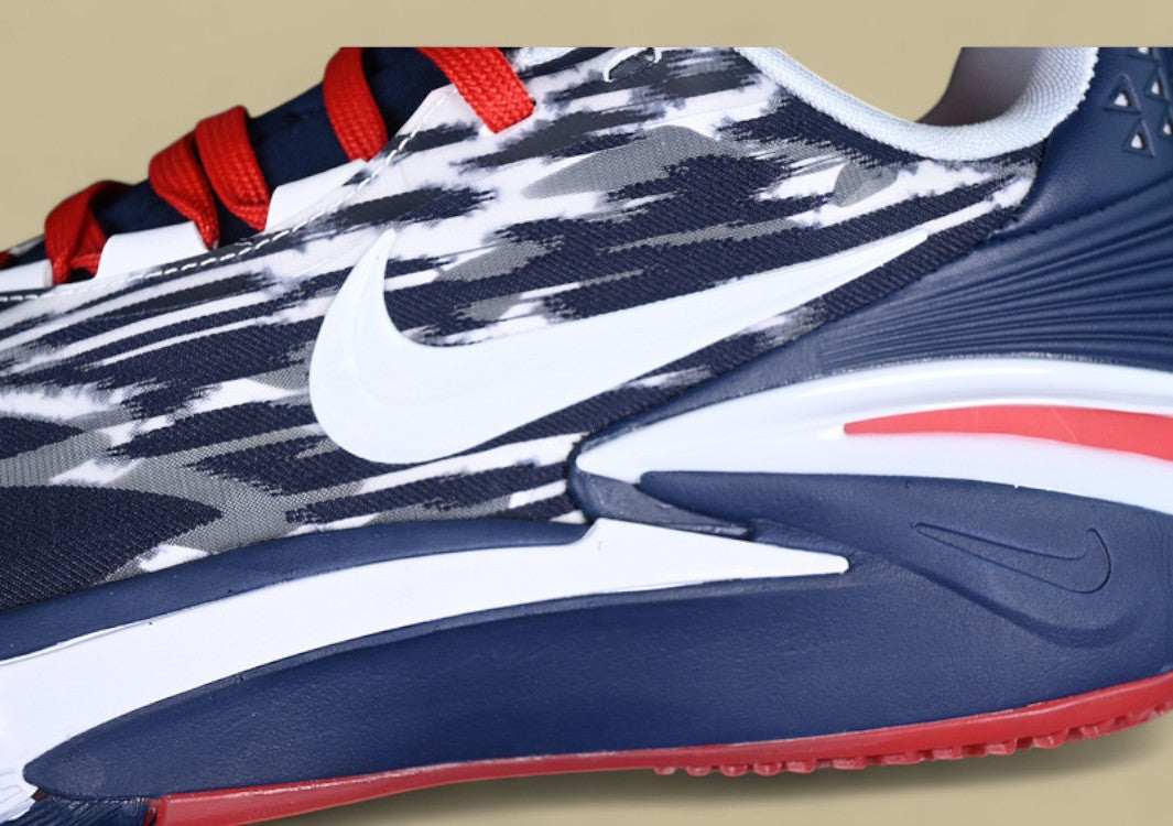 Nike Air Zoom G.T. Cut 2 EP White with Bold Blue and Red Accents