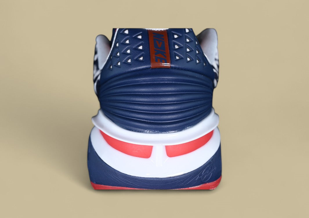 Nike Air Zoom G.T. Cut 2 EP White with Bold Blue and Red Accents