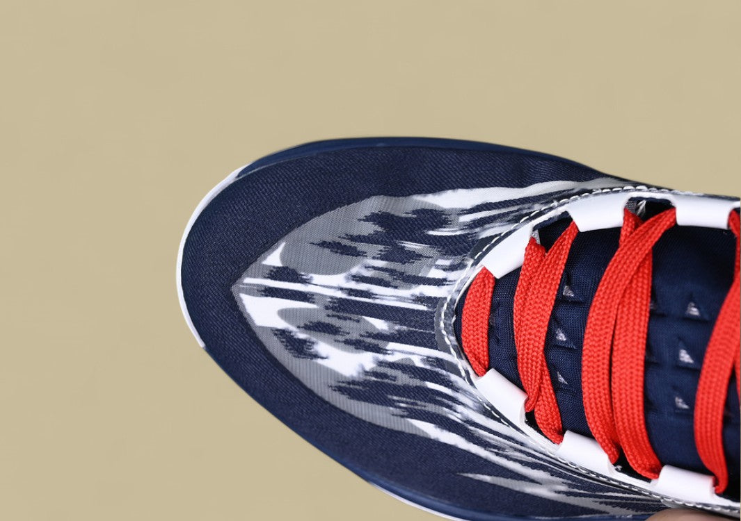 Nike Air Zoom G.T. Cut 2 EP White with Bold Blue and Red Accents