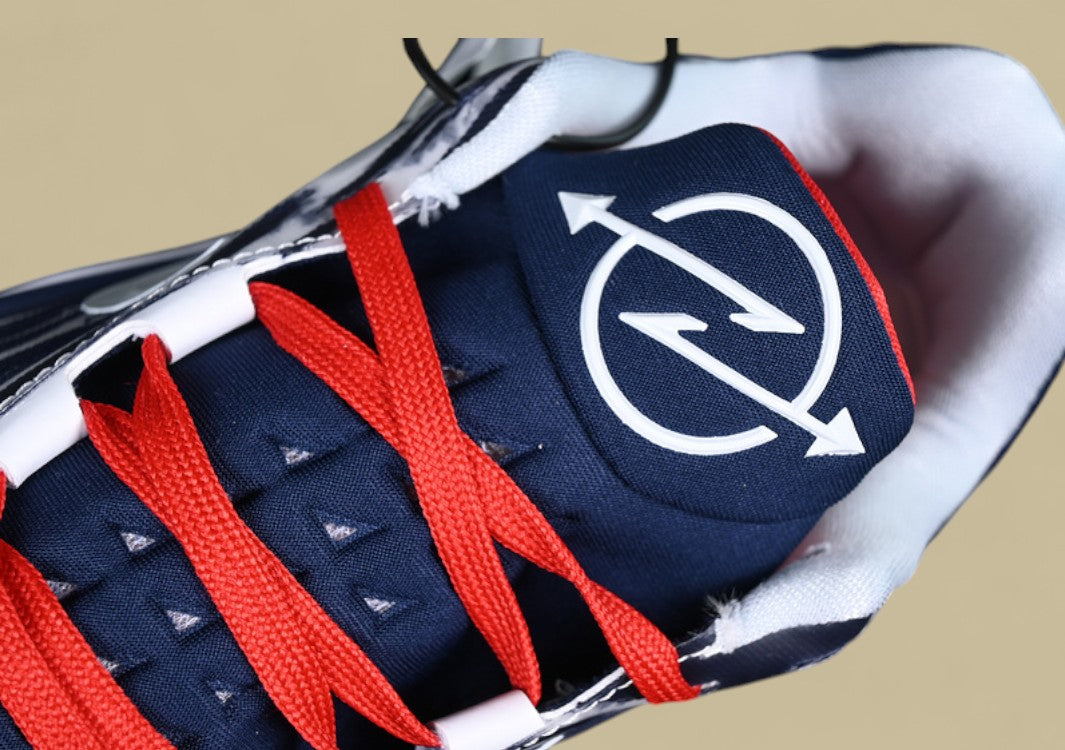 Nike Air Zoom G.T. Cut 2 EP White with Bold Blue and Red Accents