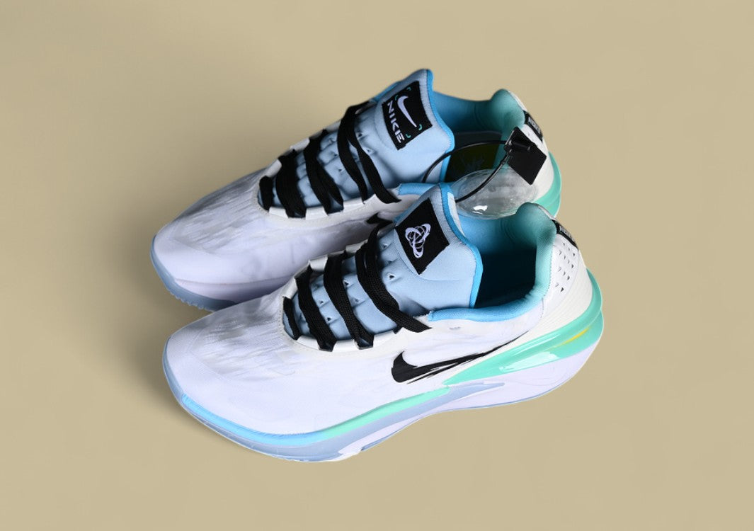 Nike Air Zoom G.T. Cut 2 EP 'Unlock Your Space' White & Black with Light Mint Green Accents