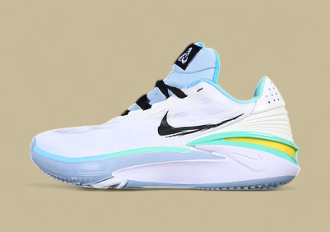 Nike Air Zoom G.T. Cut 2 EP 'Unlock Your Space' White & Black with Light Mint Green Accents