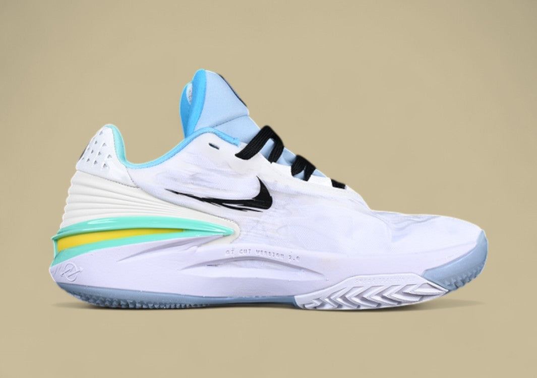 Nike Air Zoom G.T. Cut 2 EP 'Unlock Your Space' White & Black with Light Mint Green Accents