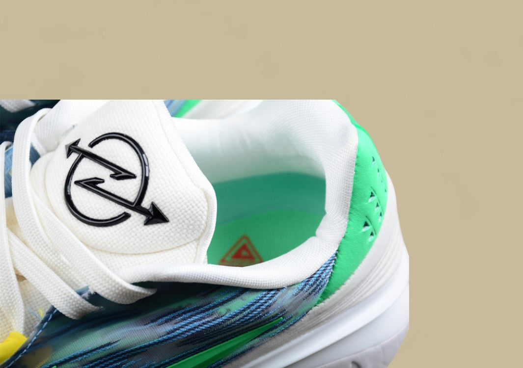 Nike Air Zoom G.T. Cut 2 Grey with Blue and Green Accents