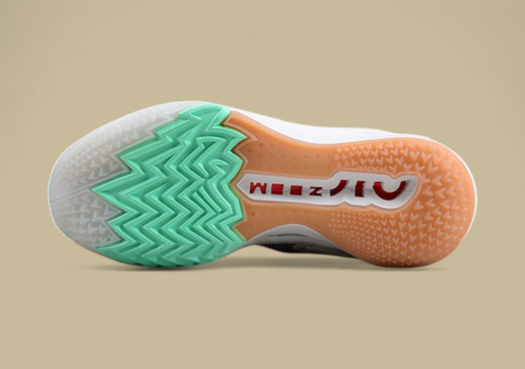 Nike Air Zoom G.T. Cut 2 Grey with Blue and Green Accents