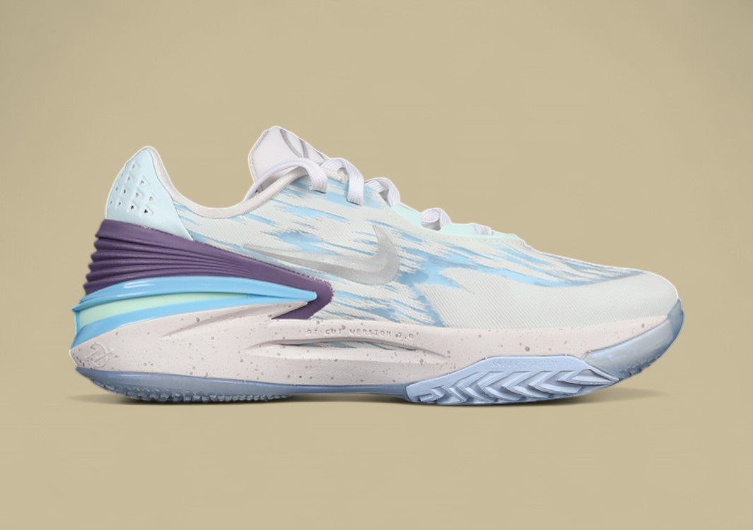 Nike Air Zoom G.T. Cut 2 'Dare to Fly' Sky Blue with Light Grey and Purple Accent