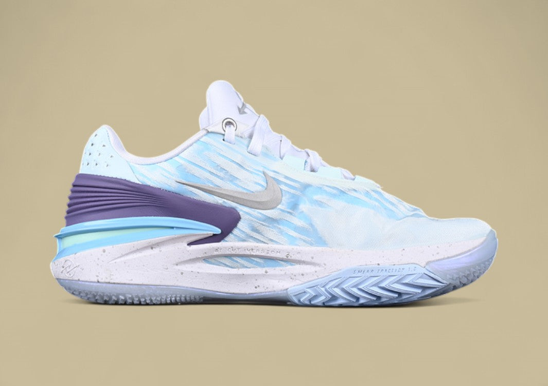 Nike Air Zoom G.T. Cut 2 'Dare to Fly' White with Blue and Purple Accents