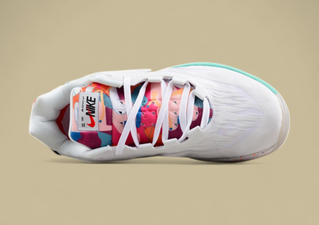 Nike Air Zoom G.T. Cut 2 'Leap High' White with Blue, Red, and Black Accents