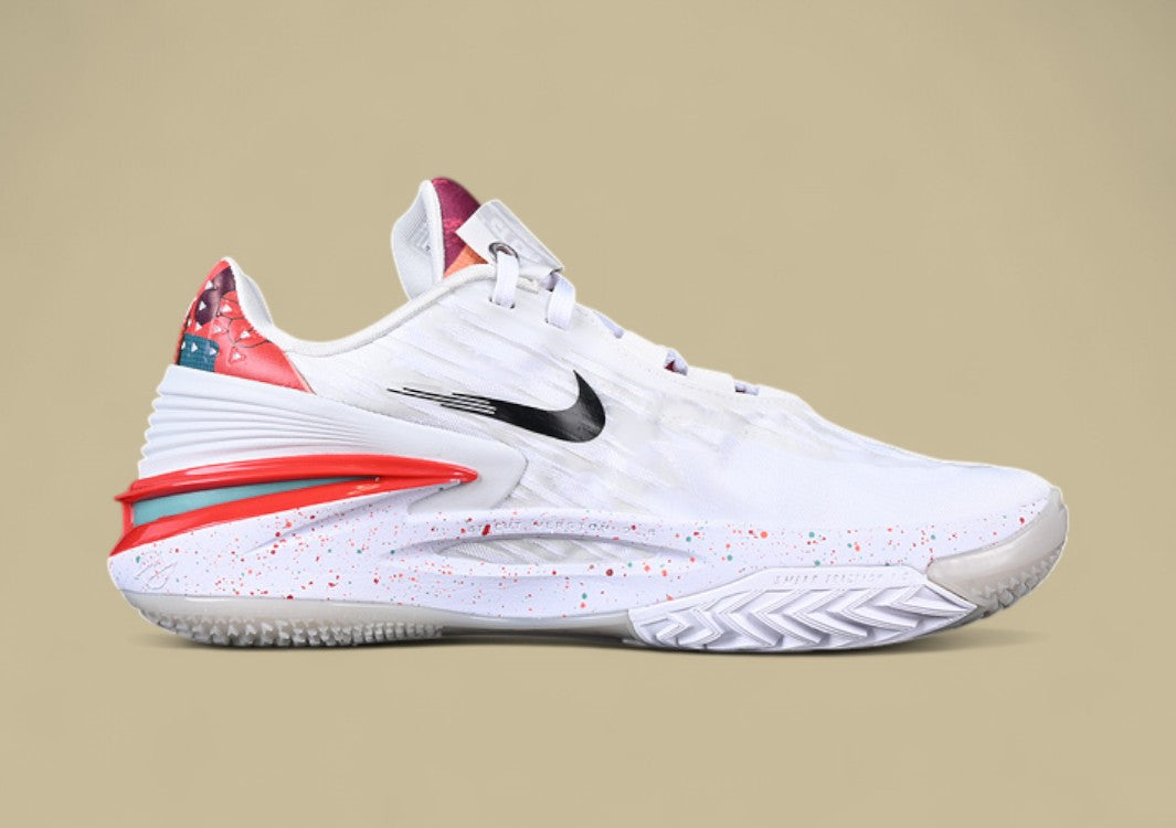 Nike Air Zoom G.T. Cut 2 'Leap High' White with Red and Black Accents