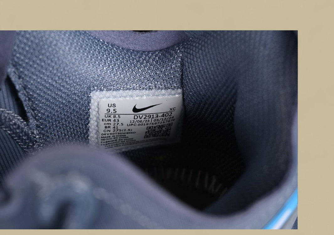 Nike Air Zoom G.T. Cut 3 EP Ashen Slate & Football Grey with Baltic Blue and Metallic Gold Accents