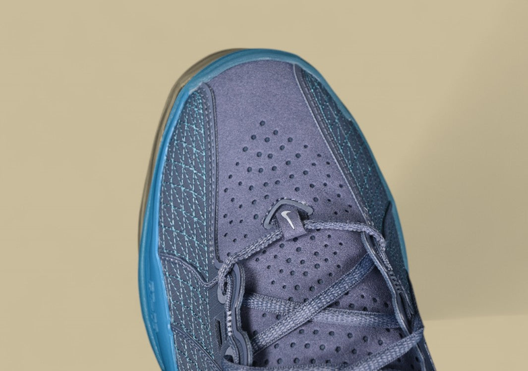 Nike Air Zoom G.T. Cut 3 EP Ashen Slate & Football Grey with Baltic Blue and Metallic Gold Accents