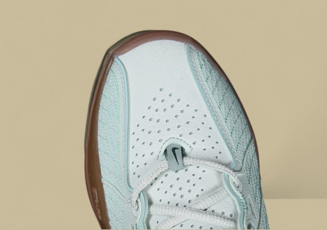 Nike Air Zoom G.T. Cut 3 EP Barely Green & Sail with Safety Orange and Jade Ice Accents