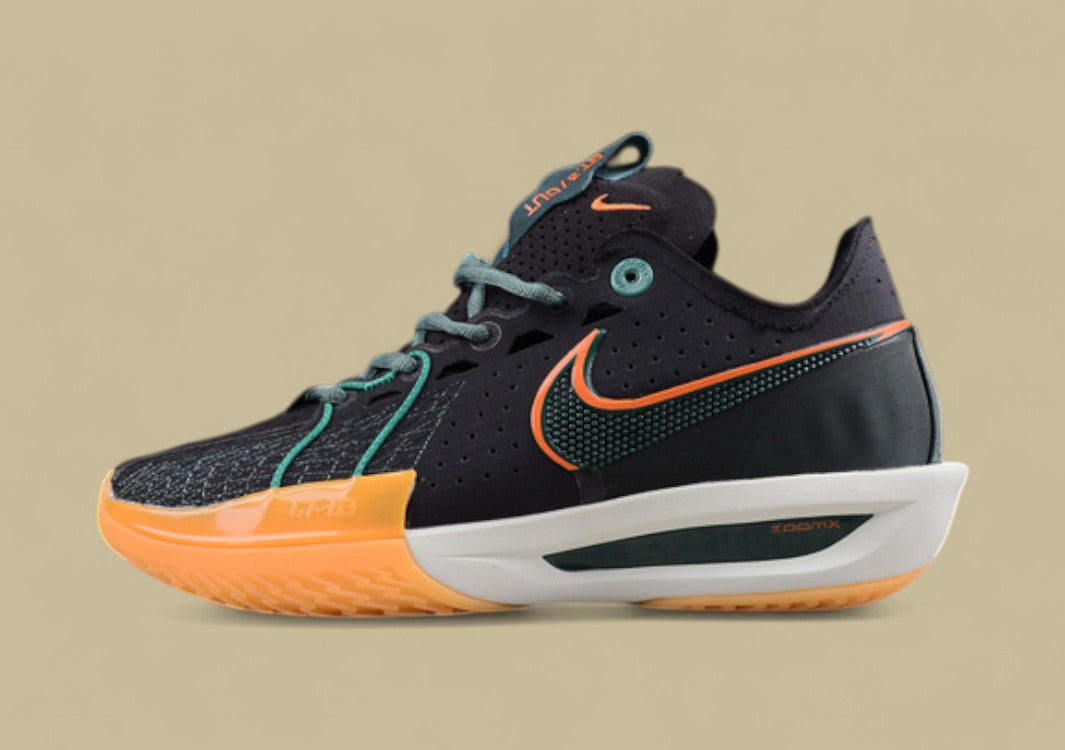 Nike Air Zoom G.T. Cut 3 EP Black with Vibrant Yellow Highlights