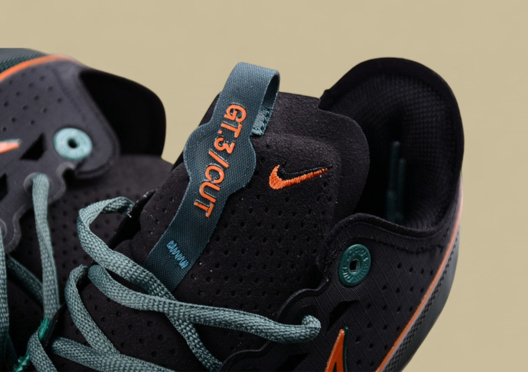 Nike Air Zoom G.T. Cut 3 EP Black with Vibrant Yellow Highlights