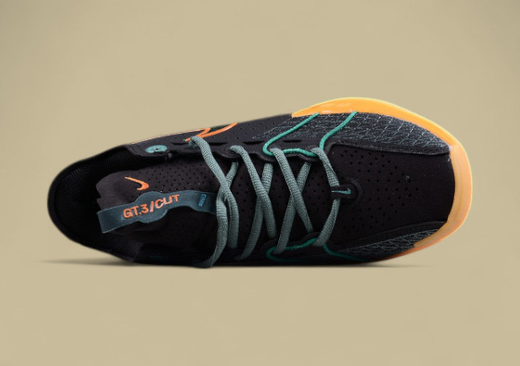 Nike Air Zoom G.T. Cut 3 EP Black with Vibrant Yellow Highlights