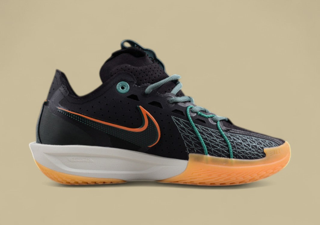 Nike Air Zoom G.T. Cut 3 EP Black with Vibrant Yellow Highlights