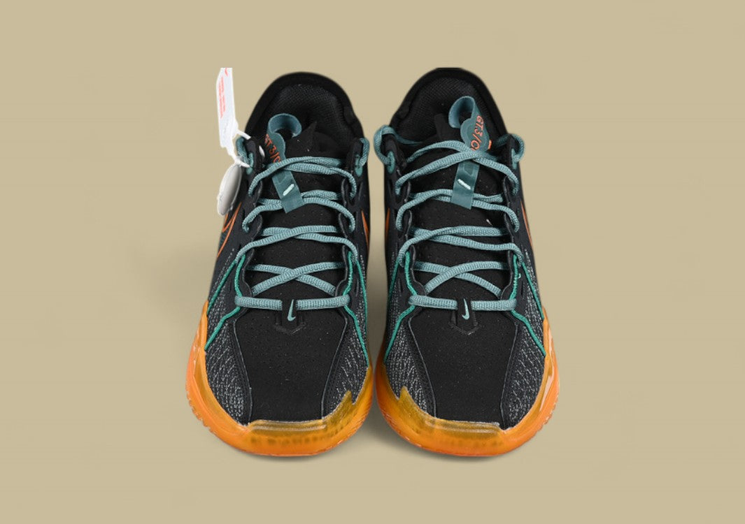 Nike Air Zoom G.T. Cut 3 EP Black with Vintage Green, Bicoastal, and Malachite Tones