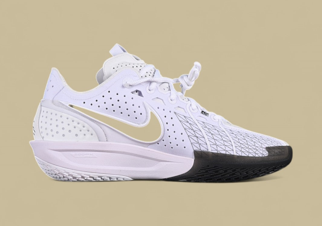 Nike Air Zoom G.T. Cut 3 EP Classic White with Bold Black Contrast