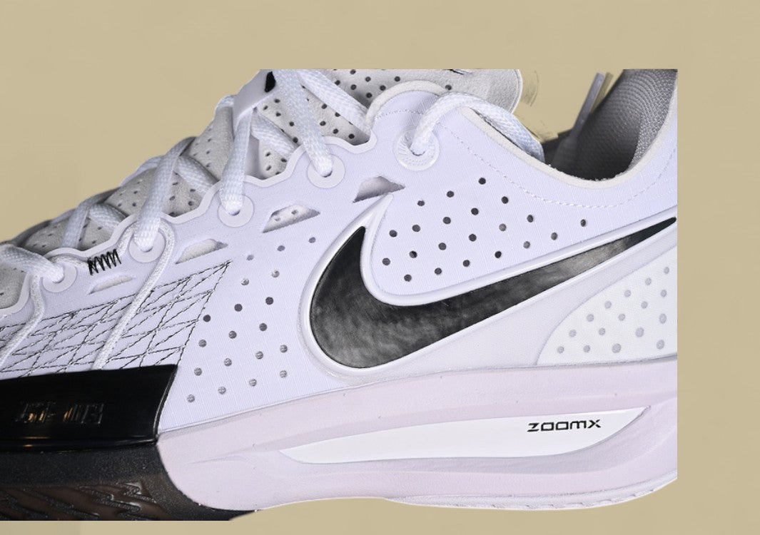 Nike Air Zoom G.T. Cut 3 EP Classic White with Bold Black Contrast