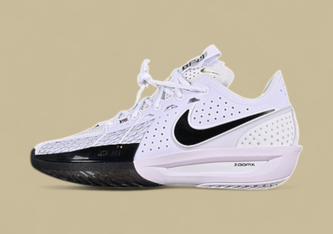 Nike Air Zoom G.T. Cut 3 EP Classic White with Bold Black Contrast