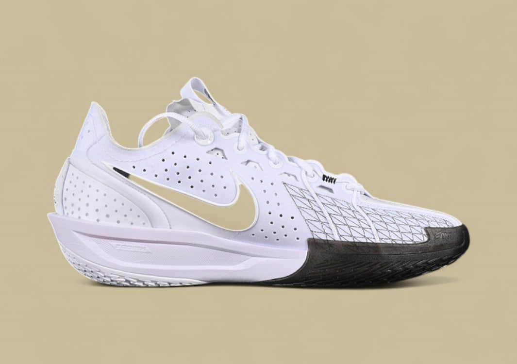 Nike Air Zoom G.T. Cut 3 EP Clean White with Bold Black Contrast