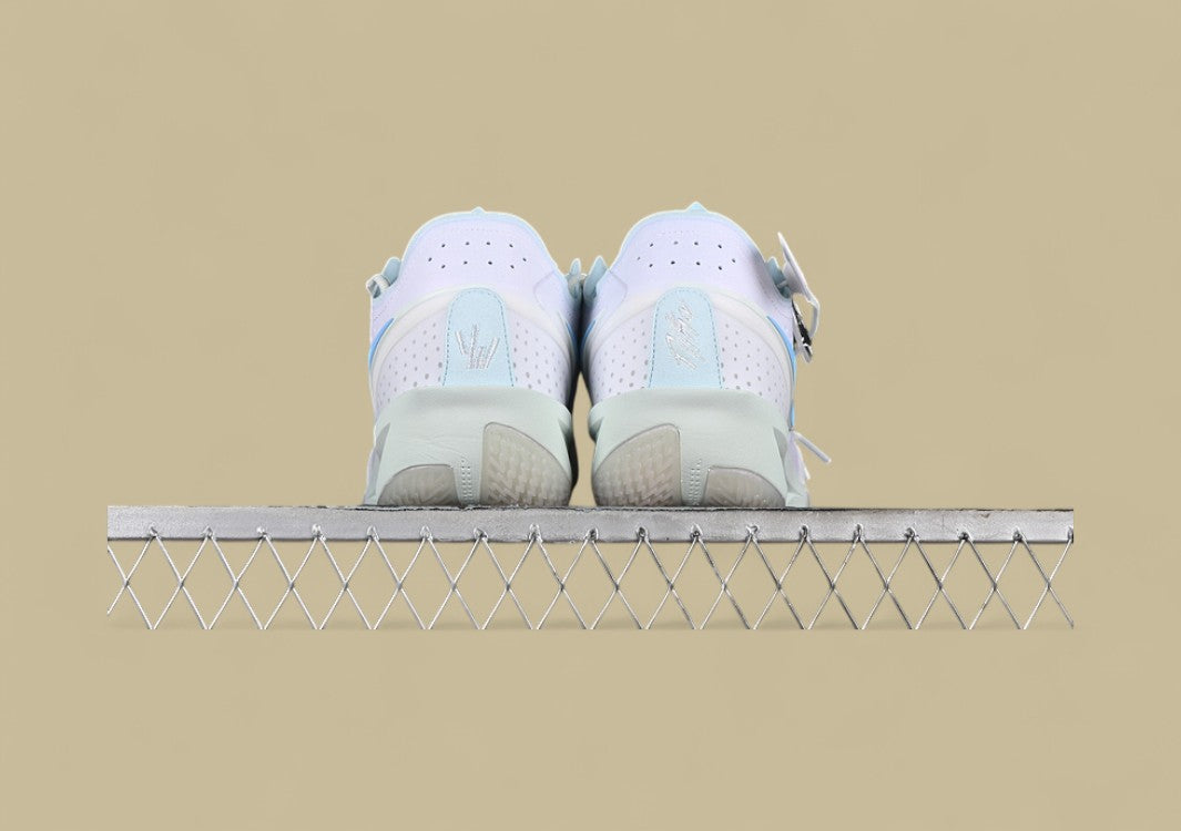 Nike Air Zoom G.T. Cut 3 EP Clean White with Bold Blue and Playful Pink Accents