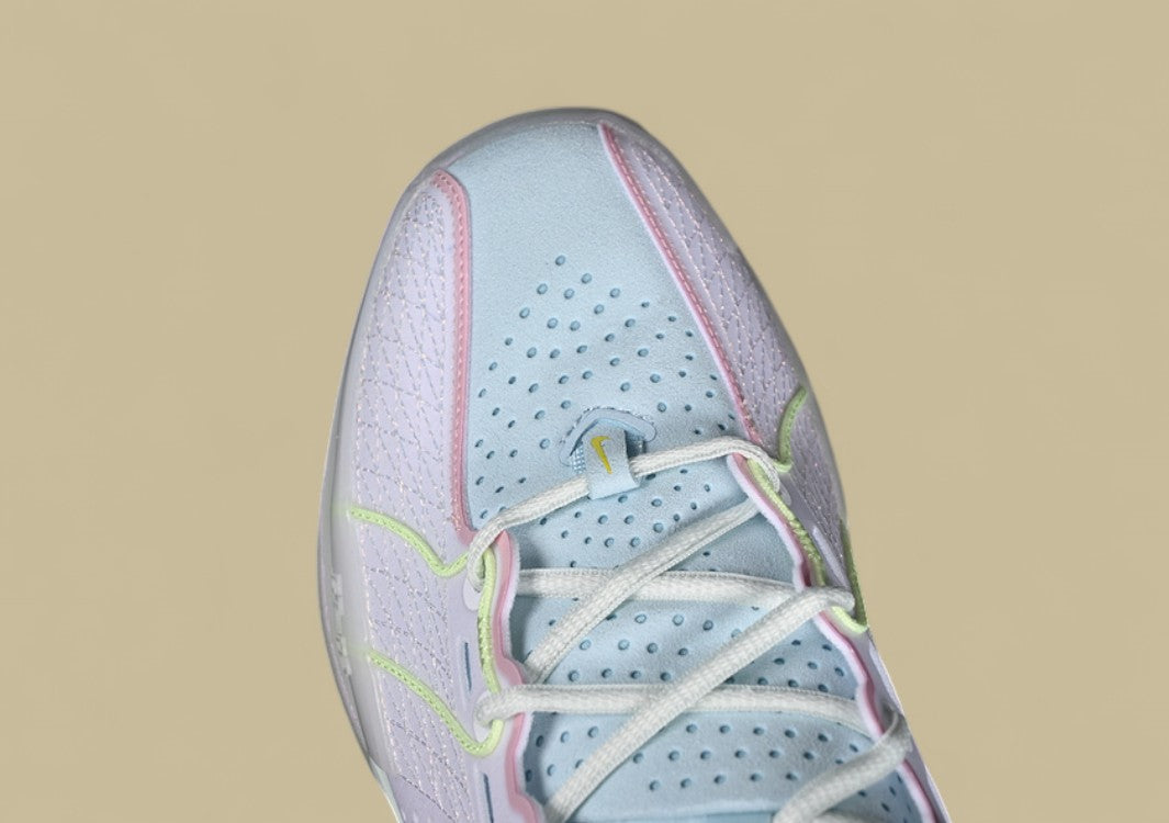 Nike Air Zoom G.T. Cut 3 EP Clean White with Bold Blue and Playful Pink Accents