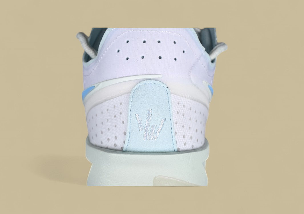 Nike Air Zoom G.T. Cut 3 EP Clean White with Bold Blue and Playful Pink Accents
