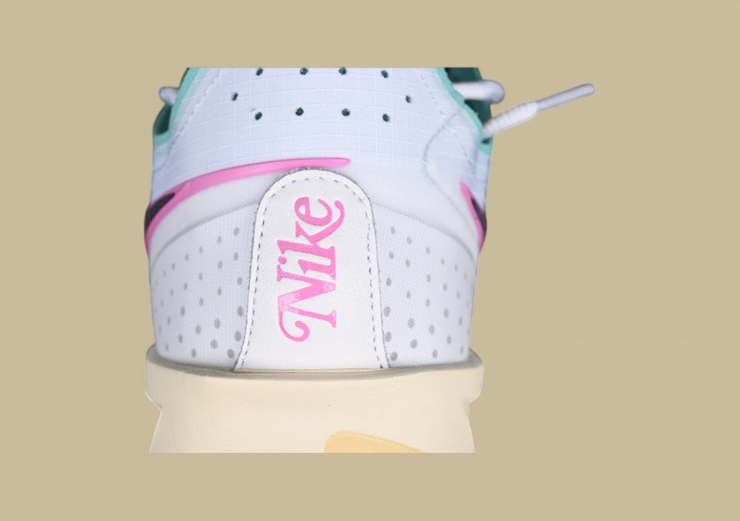 Nike Air Zoom G.T. Cut 3 EP Crisp White with Vibrant Green and Pink Pops