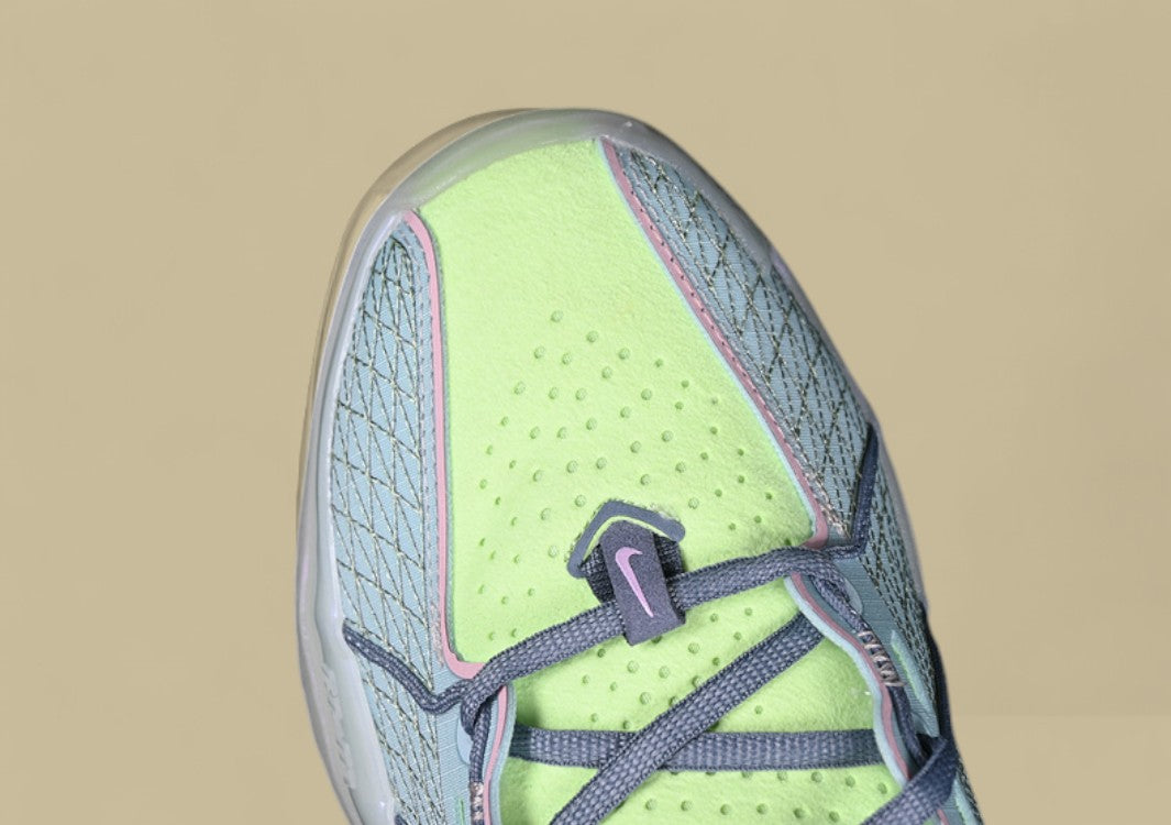 Nike Air Zoom G.T. Cut 3 EP Glacier Blue with Bright Mandarin, Ashen Slate, and Light Armory Blue Highlights