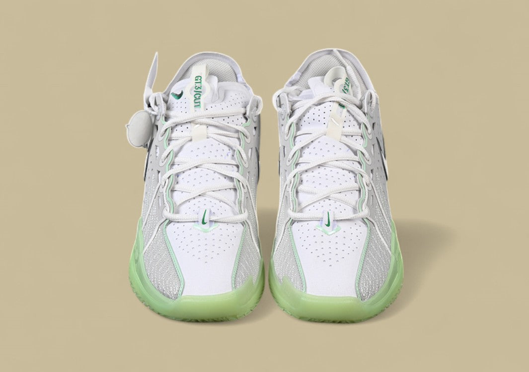 Nike Air Zoom G.T. Cut 3 EP Light Bone & Sail with Vapor Green Accents