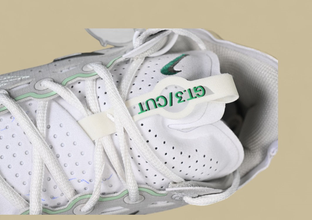 Nike Air Zoom G.T. Cut 3 EP Light Bone & Sail with Vapor Green Accents