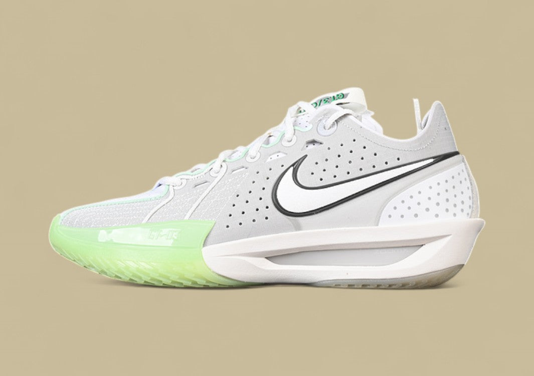 Nike Air Zoom G.T. Cut 3 EP Light Bone & Sail with Vapor Green Accents