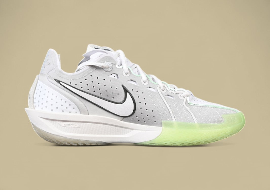 Nike Air Zoom G.T. Cut 3 EP Light Bone & Sail with Vapor Green Accents