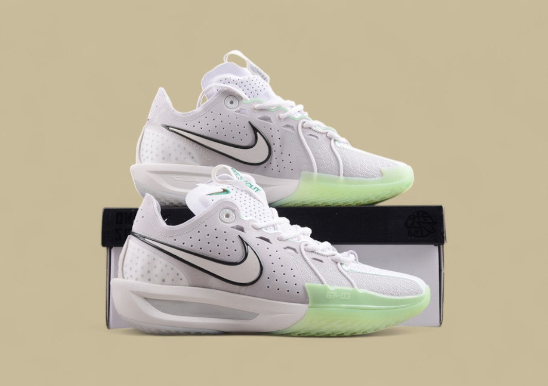 Nike Air Zoom G.T. Cut 3 EP Light Bone & Sail with Vapor Green