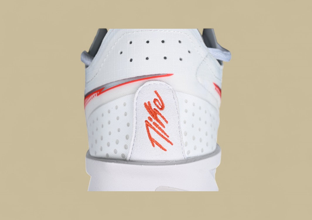 Nike Air Zoom G.T. Cut 3 EP Summit White with Picante Red, Football Grey, and Metallic Silver Accents