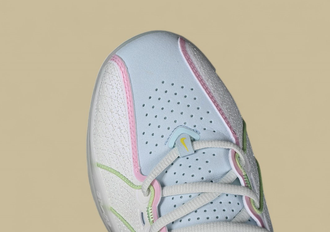 Nike Air Zoom G.T. Cut 3 EP White Base with Electric Blue and Soft Pink Accents