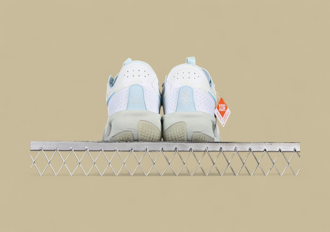 Nike Air Zoom G.T. Cut 3 EP White Base with Electric Blue and Soft Pink Accents