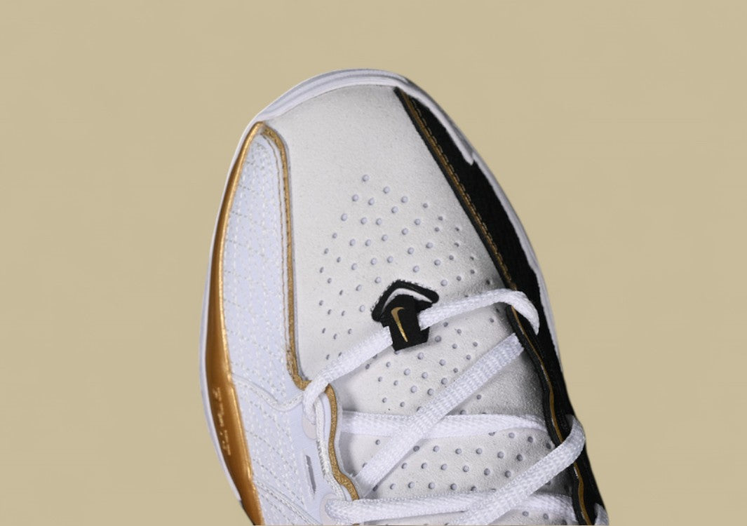 Nike Air Zoom G.T. Cut 3 EP White & Black with Metallic Gold Detailing