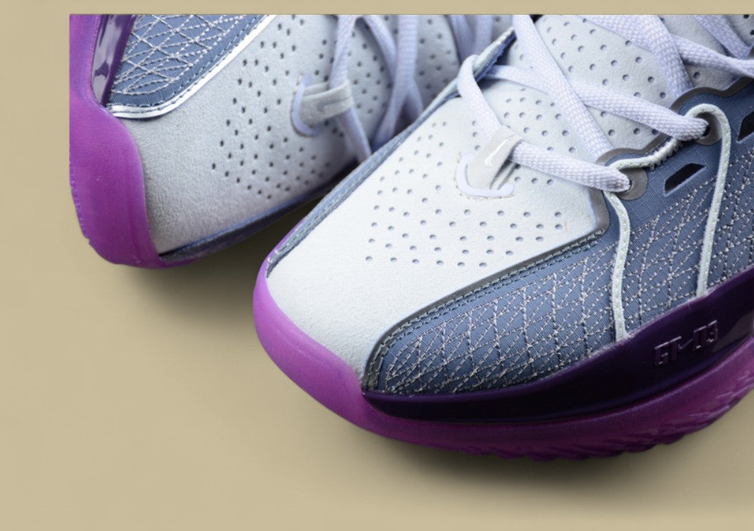 Nike Air Zoom G.T. Cut 3 EP White with Blue and Purple Accents