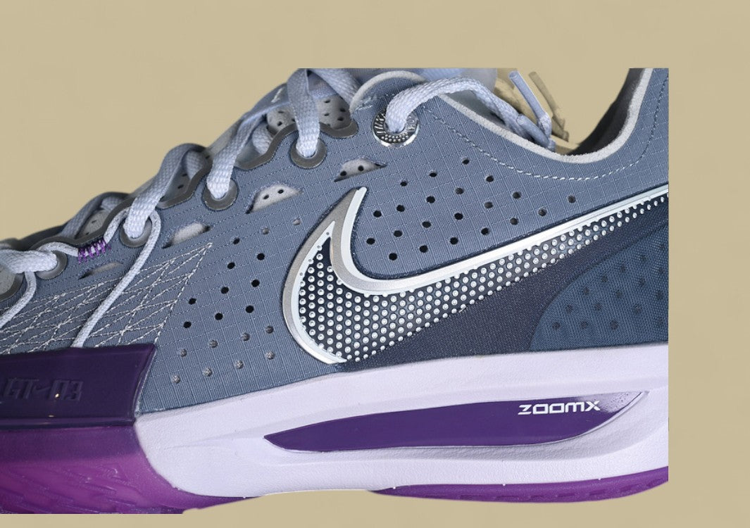 Nike Air Zoom G.T. Cut 3 EP 'Be True to Her School' Ashen Slate, Football Grey & Barely Grape