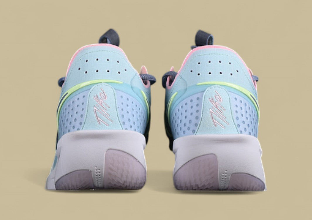 Nike Air Zoom G.T. Cut 3 Glacier Blue with Bright Mandarin, Ashen Slate, and Light Armory Blue Accents