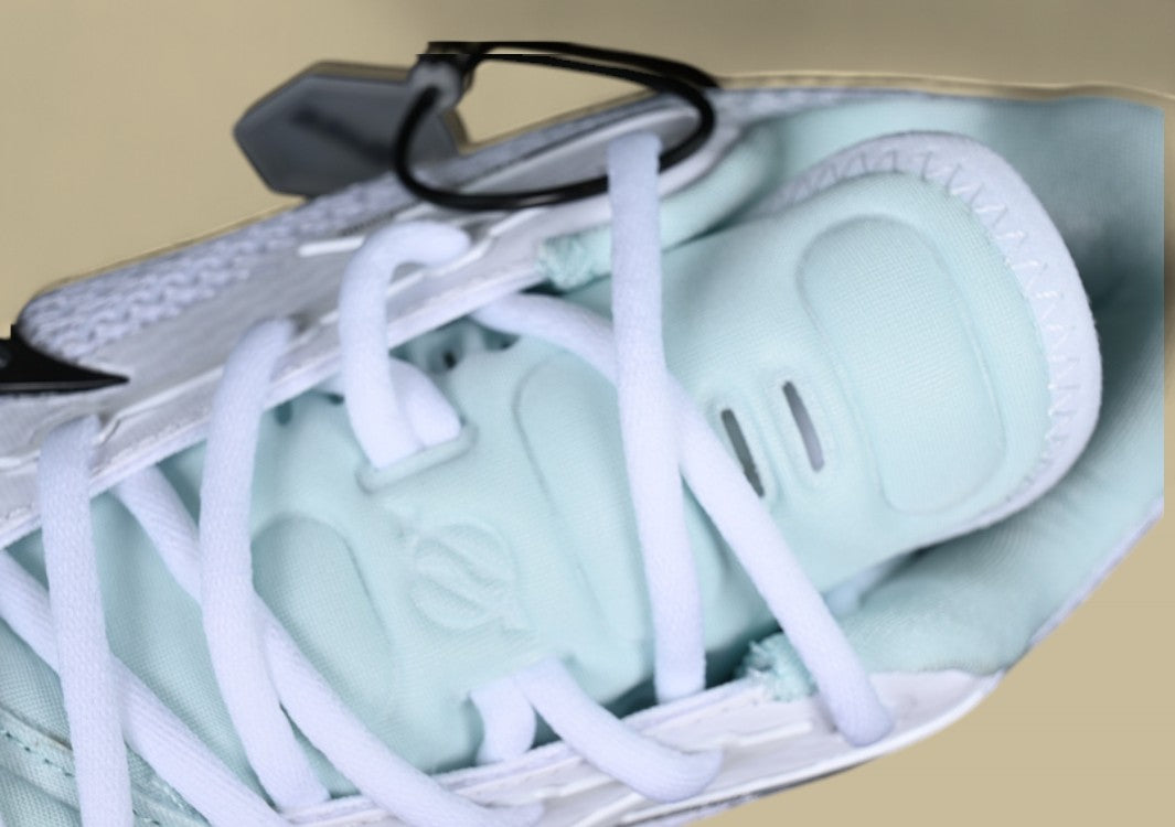 Nike Air Zoom G.T. Cut EP White with Black and Blue Accents