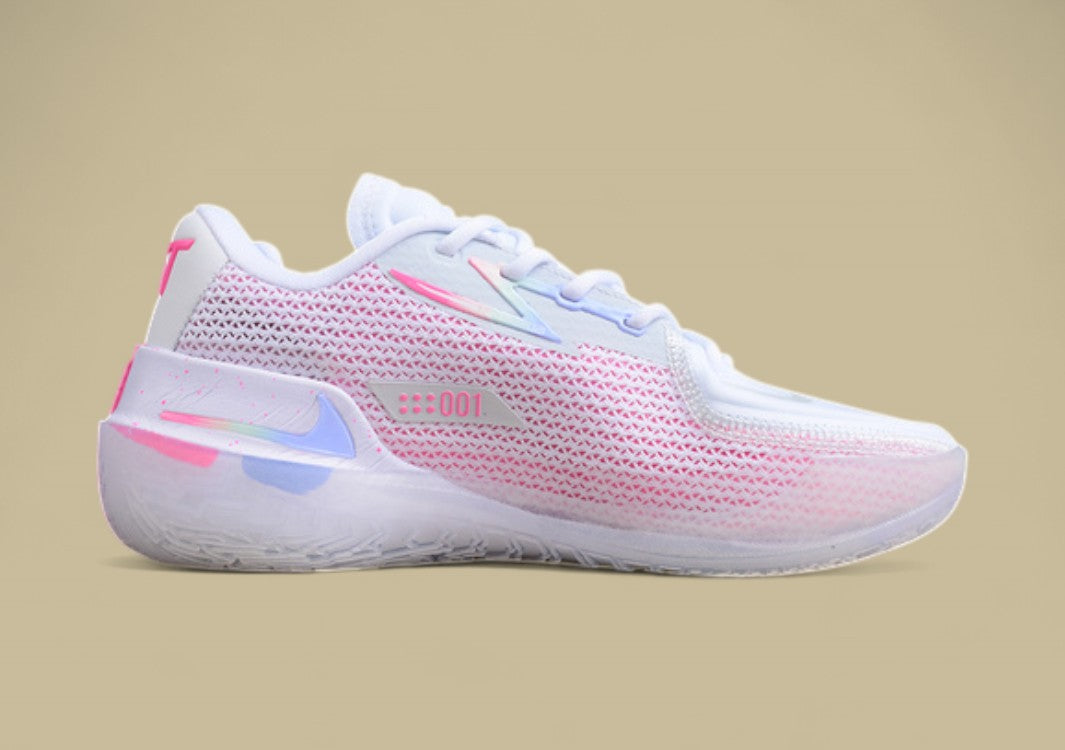 Nike Air Zoom G.T. Cut Pure Platinum with Pink Blast, Regal Accents & Cool Grey Tones
