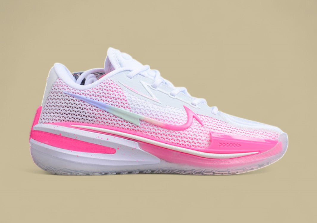 Nike Air Zoom G.T. Cut Pure Platinum with Pink Blast, Regal Accents & Cool Grey Tones
