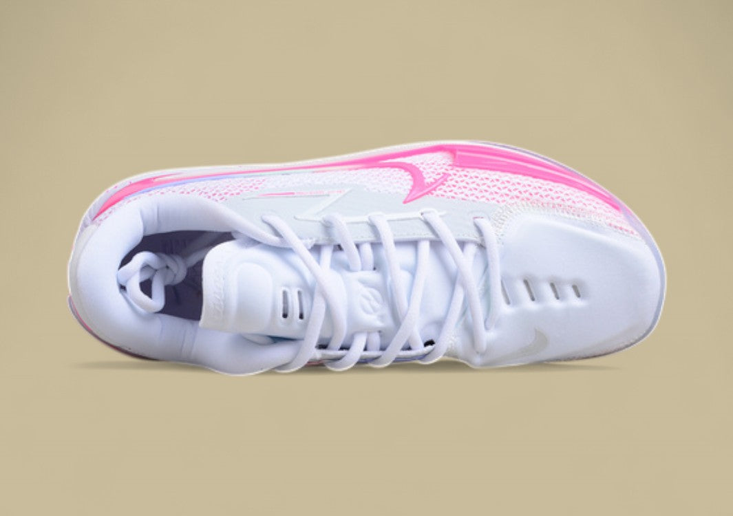 Nike Air Zoom G.T. Cut Pure Platinum with Pink Blast, Regal Accents & Cool Grey Tones