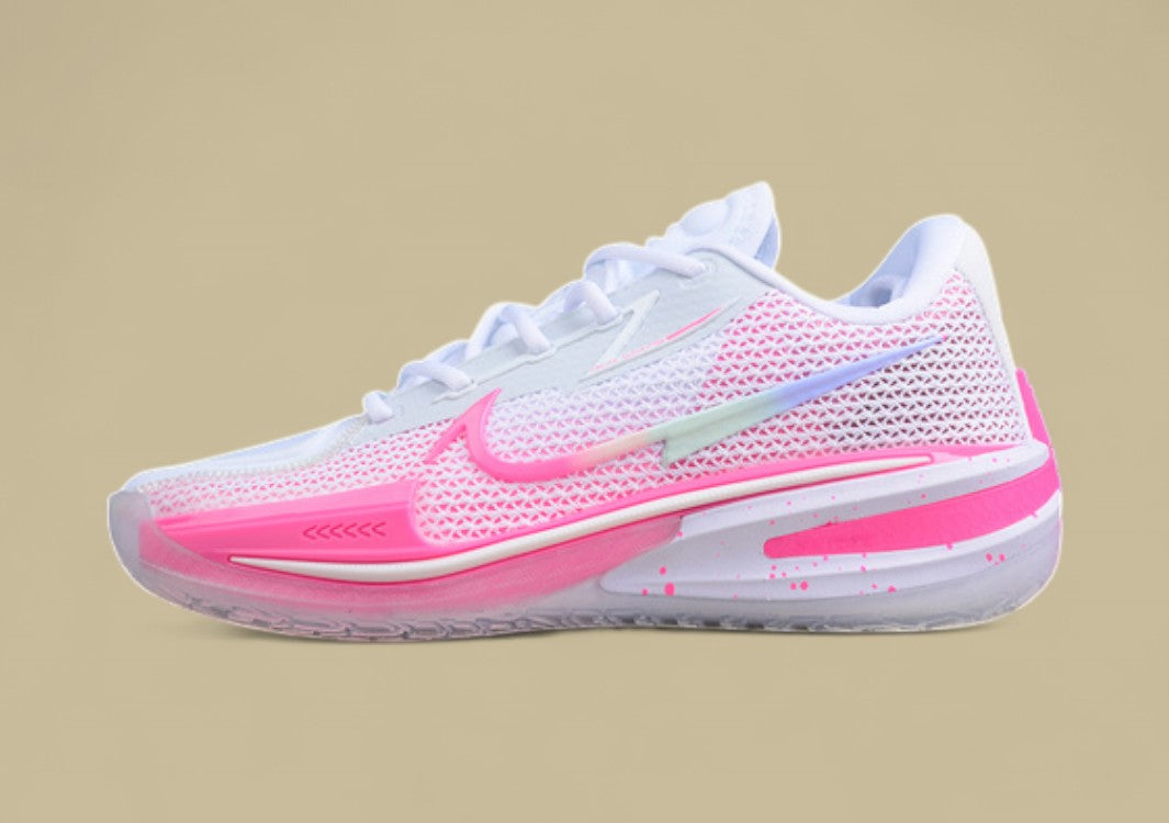 Nike Air Zoom G.T. Cut Pure Platinum with Pink Blast, Regal Accents & Cool Grey Tones