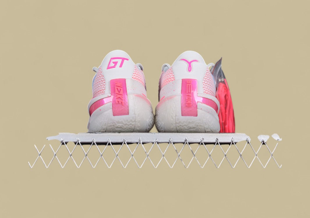 Nike Air Zoom G.T. Cut Pure Platinum with Regal Pink, Cool Grey, and Pink Blast Accents